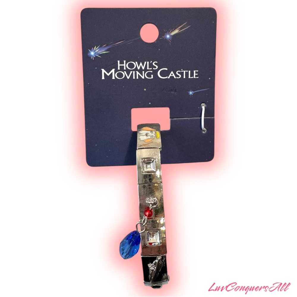 Studio Ghibli Howl's Moving Castle Character Tile Bracelet